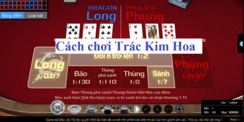 Quy luật chơi game Trắc Kim Hoa